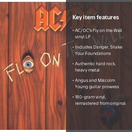 AC/DC - Fly on the Wall - Music & Performance - Vinyl - Walmart.com
