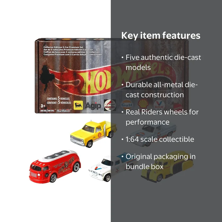 Hot Wheels 2020 Pop Culture: Vintage Oil 5 Premium All-Metal