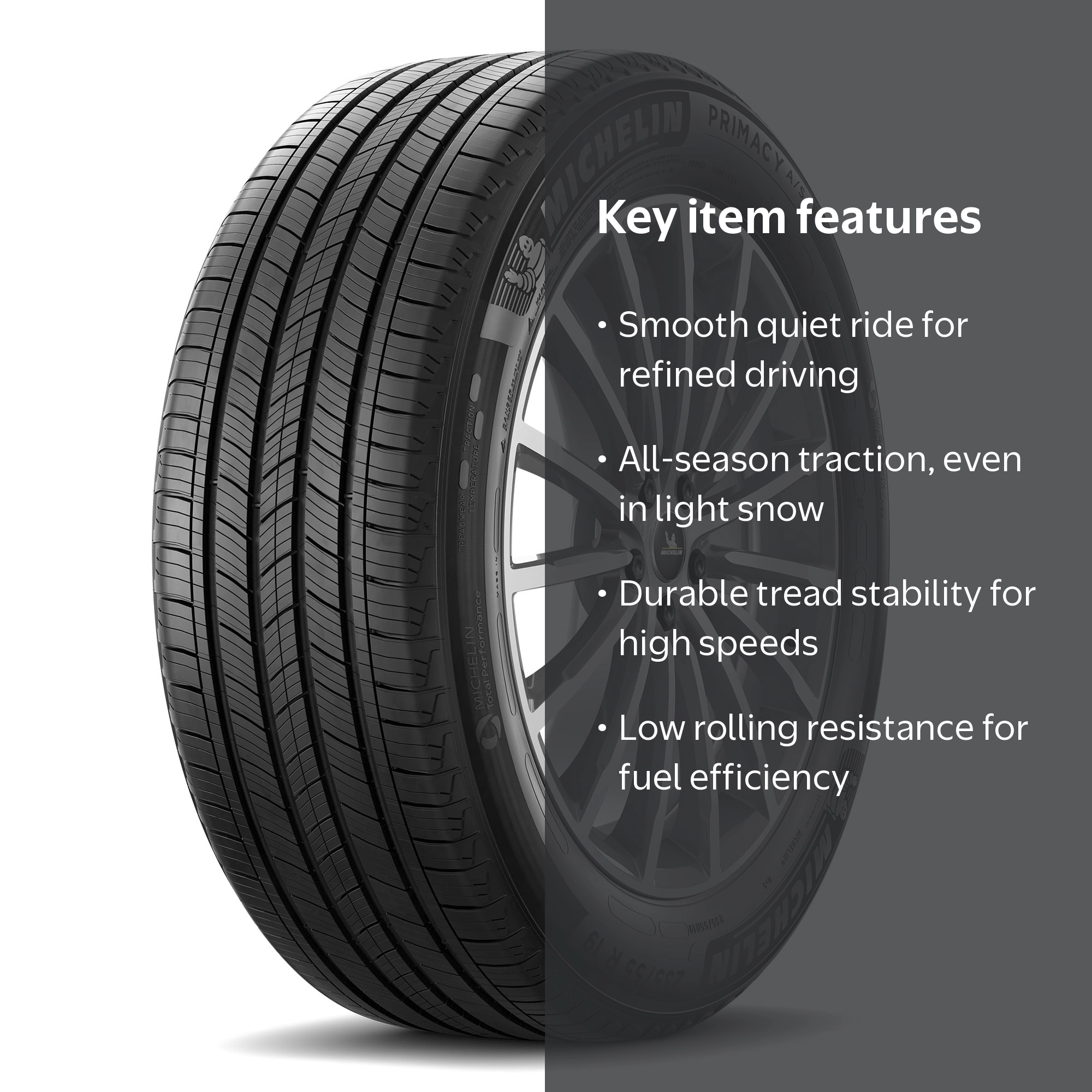 Michelin Primacy All-Season 275/50R21/XL 113Y Tire Fits: 2016-21