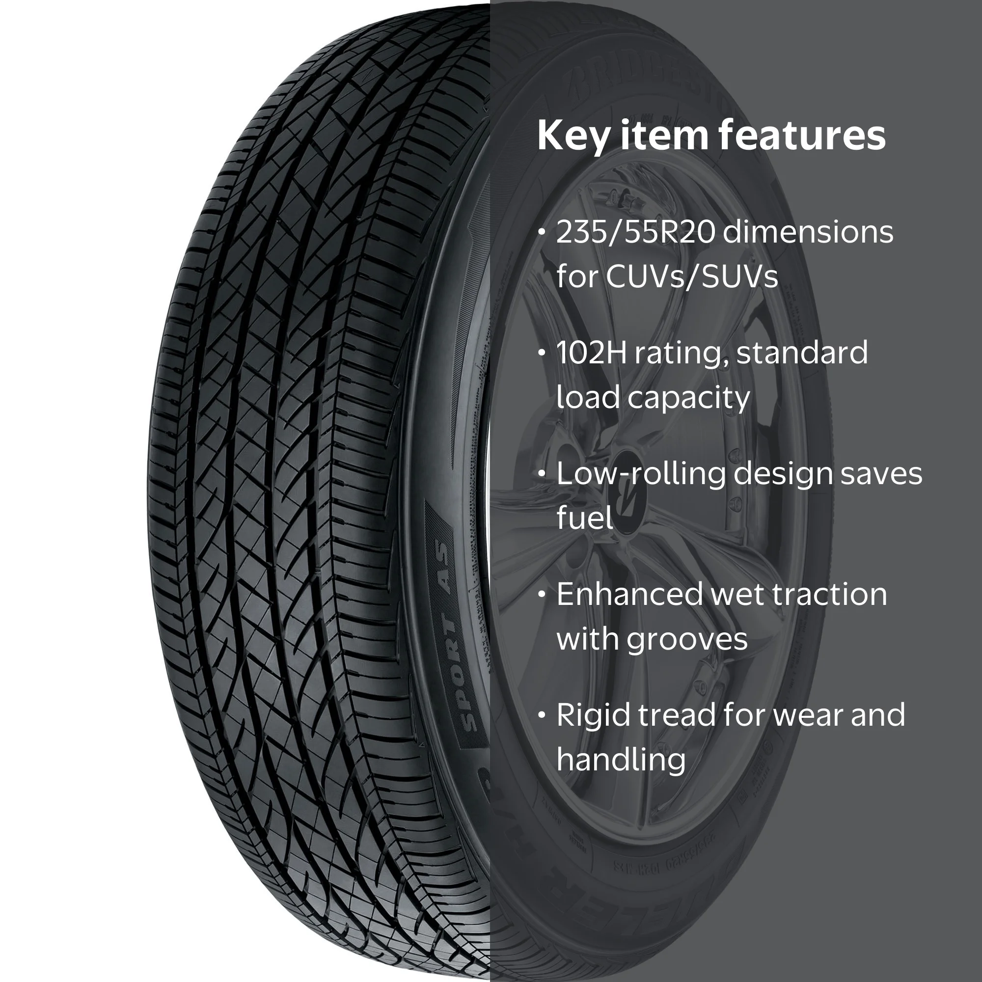 Bridgestone Dueler H/P Sport AS 235/55R20 102H All Season