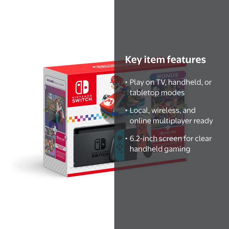 Nintendo Switch – Mario Kart 8 Deluxe Bundle - Walmart.com
