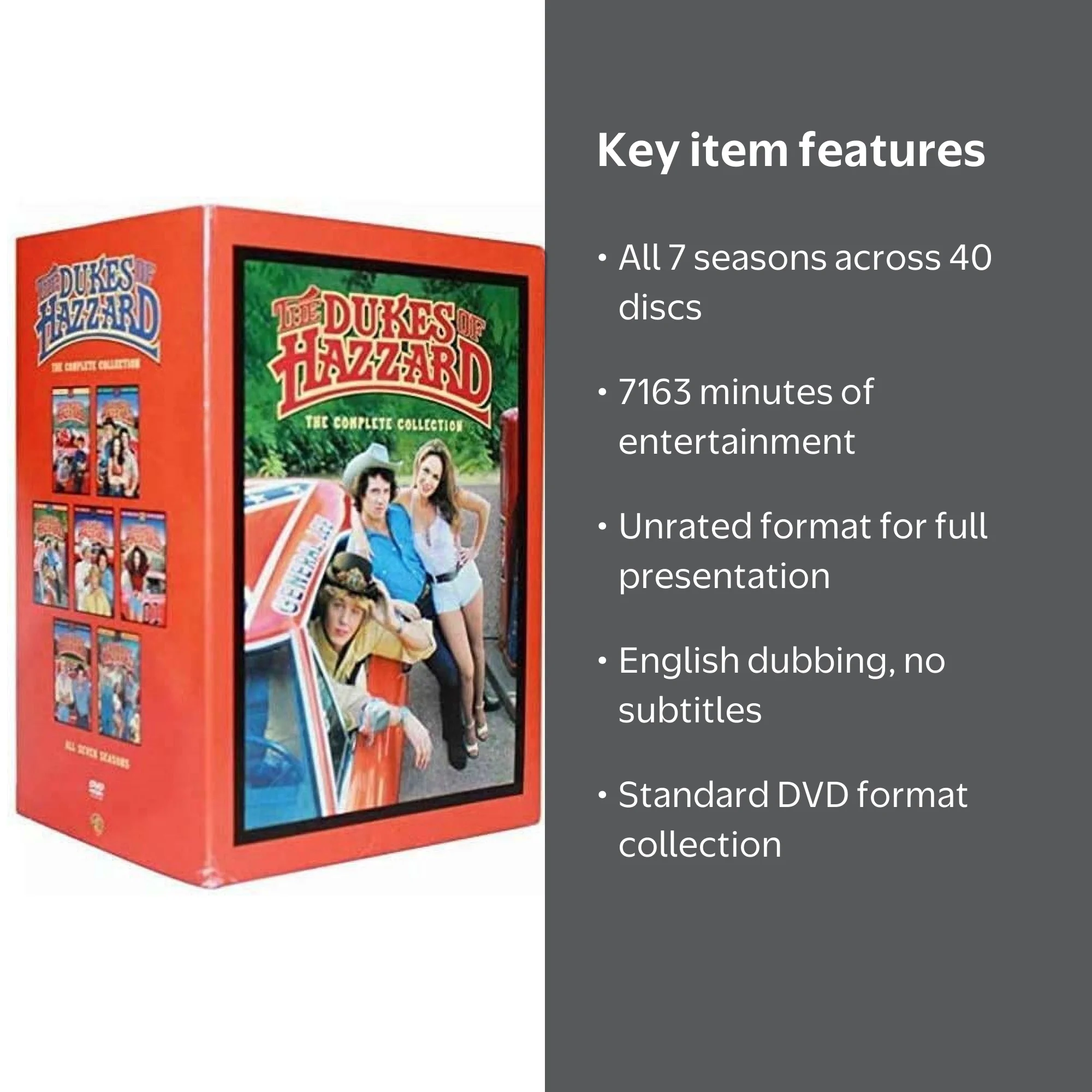 Dukes Of Hazzard Complete TV Series Box Set: Seasons 1-7 DVD