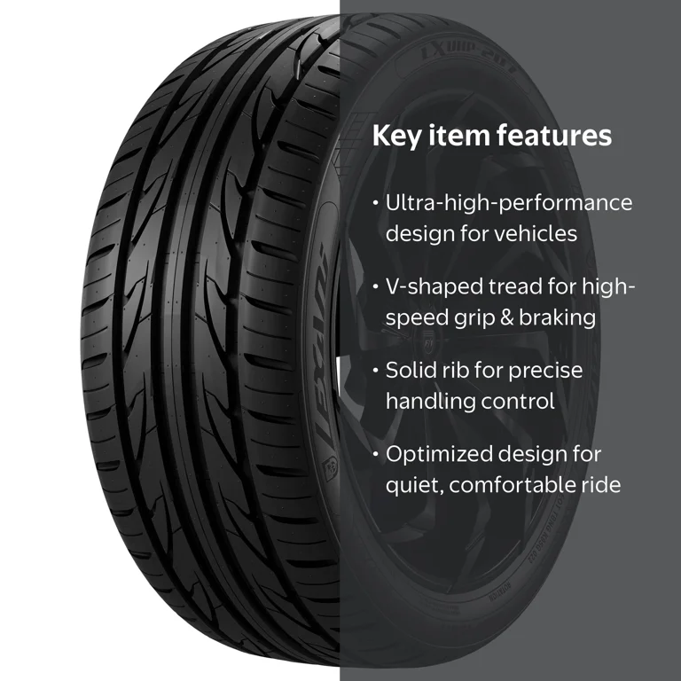 Lexani, Passenger Tire, 225/50ZR17 98W XL, All Season UHP