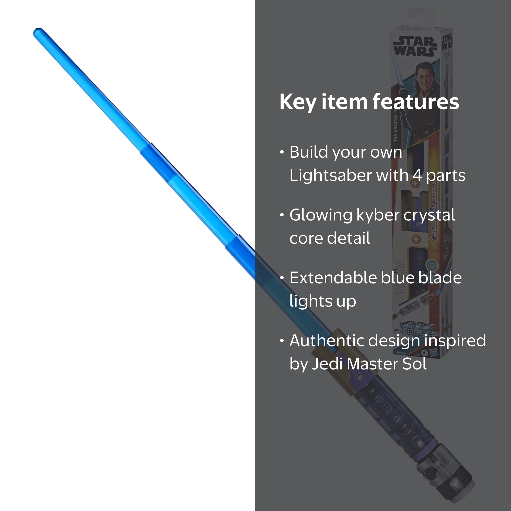 Star Wars Lightsaber Forge Kyber Core Jedi Master Sol Electronic