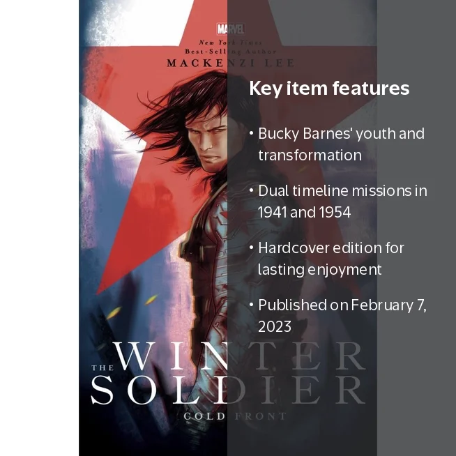 MACKENZI LEE, Hardcover Book, The Winter Soldier Cold Front