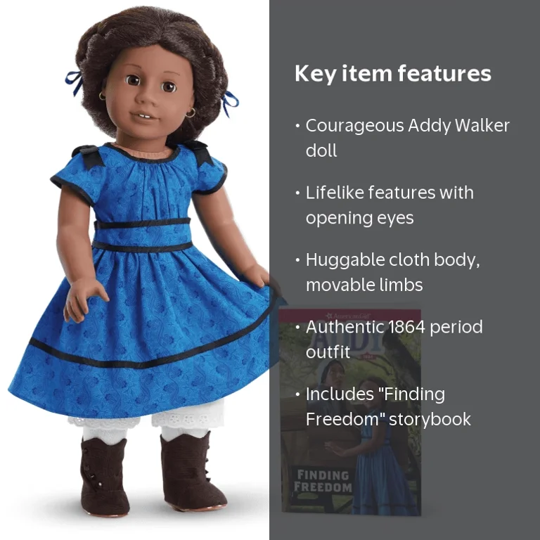 Addy 18-inch Doll & Book (Historical Characters)
