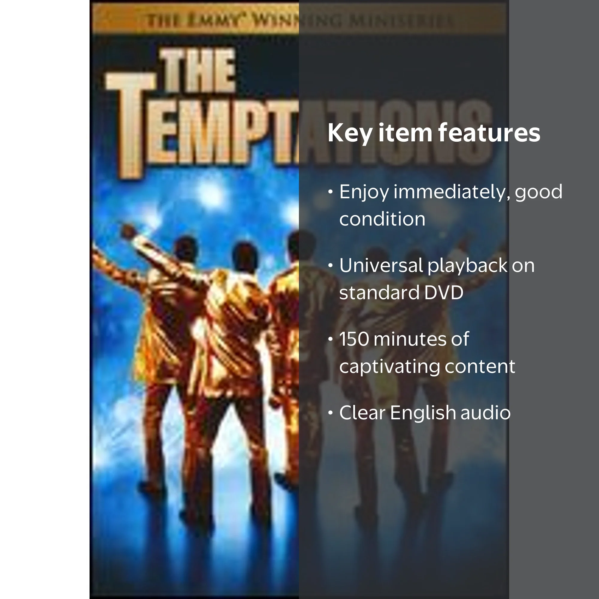 Pre-Owned The Temptations (DVD 0883476030579) directed by Allan