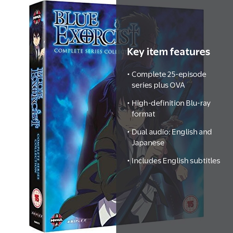 Blue Exorcist: The Complete Series Collection [Blu-ray] - Walmart.com