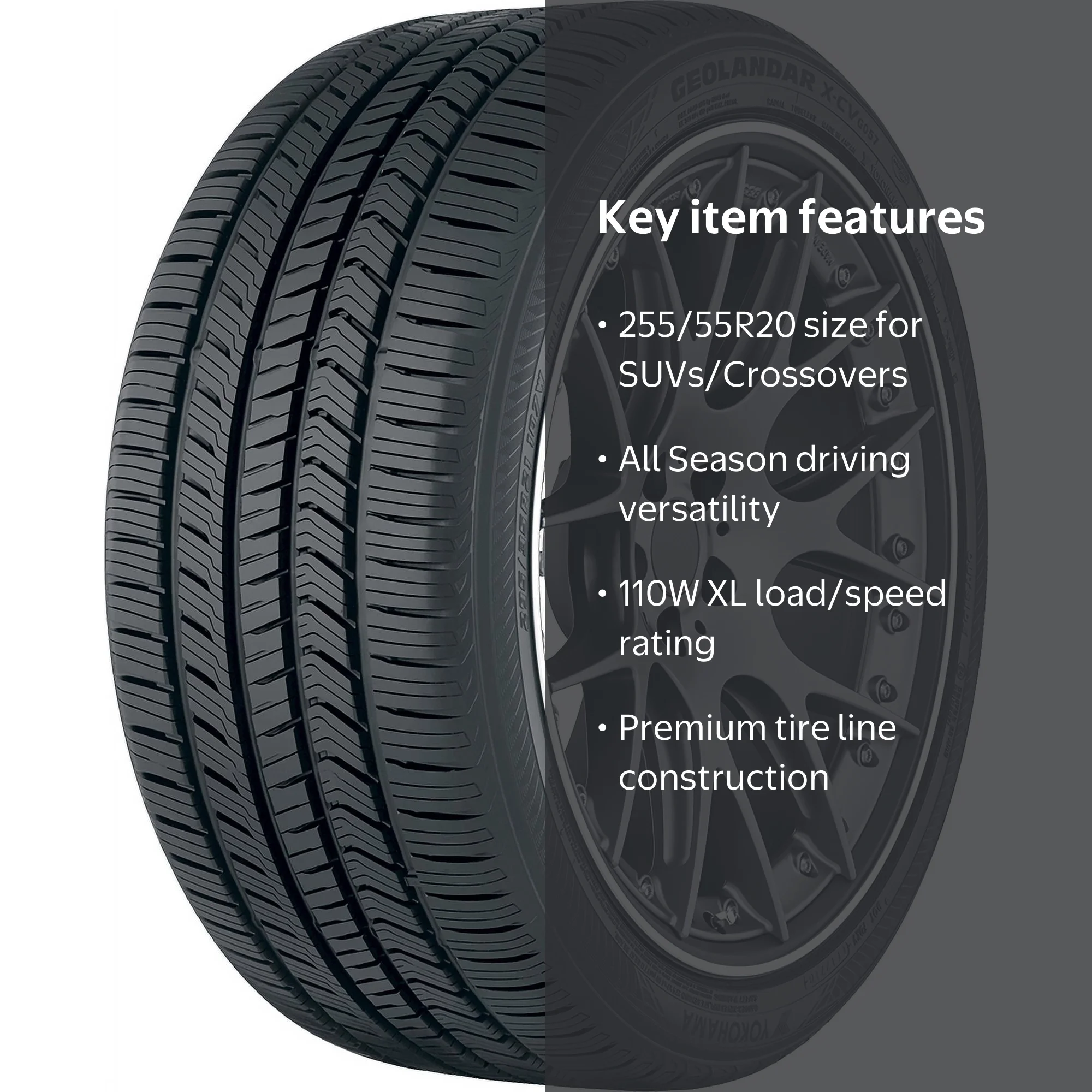 Yokohama Geolandar X-CV All Season 255/55R20 110W XL SUV/Crossover