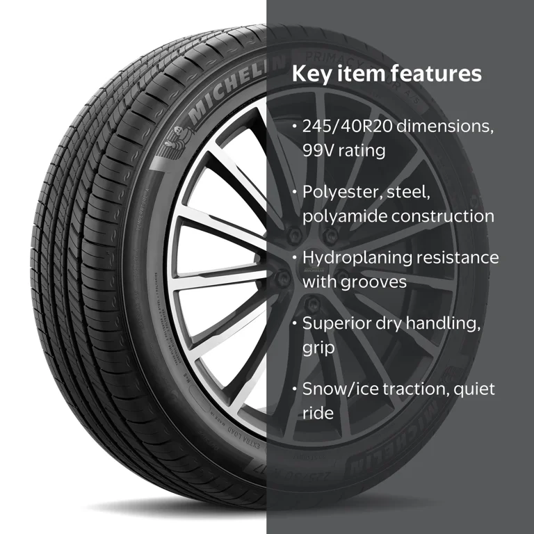 Michelin Primacy Tour A/S All Season 245/40R20 99V - Walmart.com