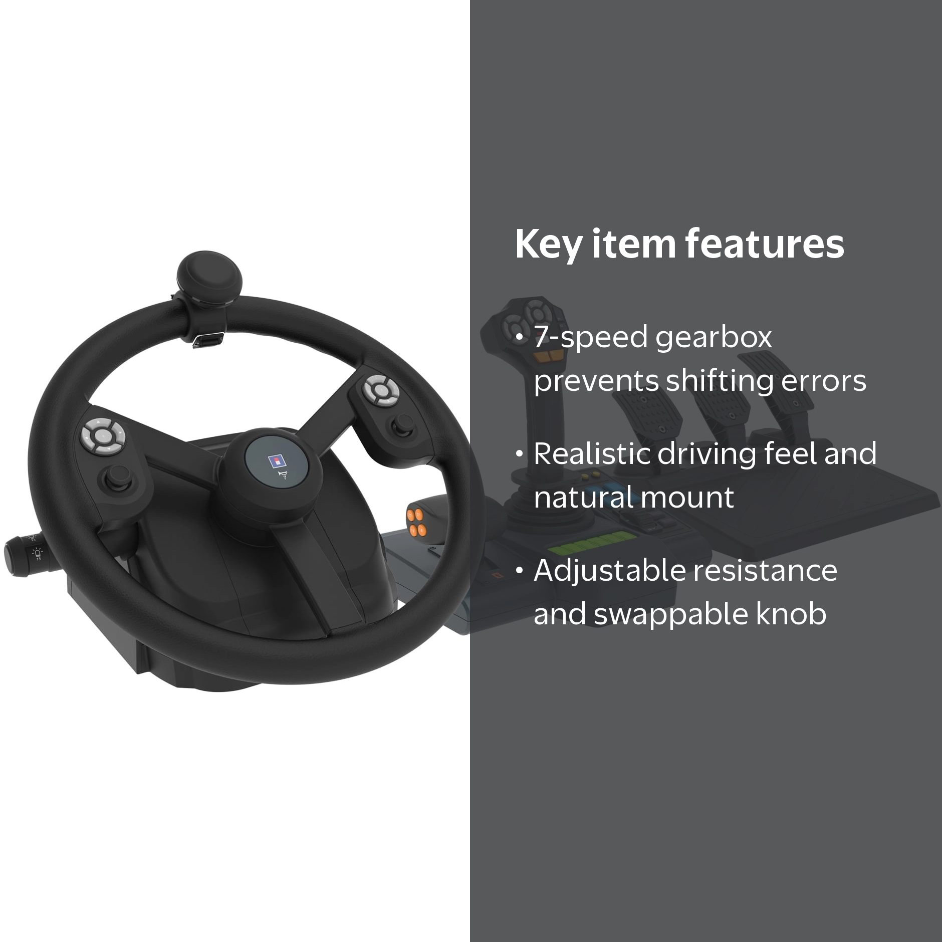 Free Shipping! HORI 7-Speed Racing Shifter for PC - Walmart.com