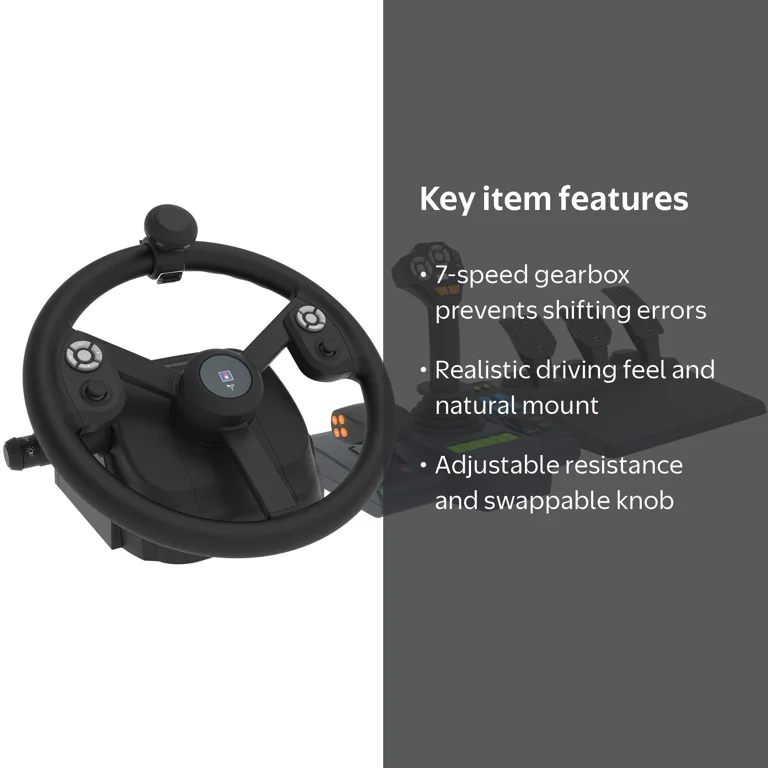 HORI SHI Free Shipping! HORI 7-Speed Racing Shifter for PC - Walmart.com