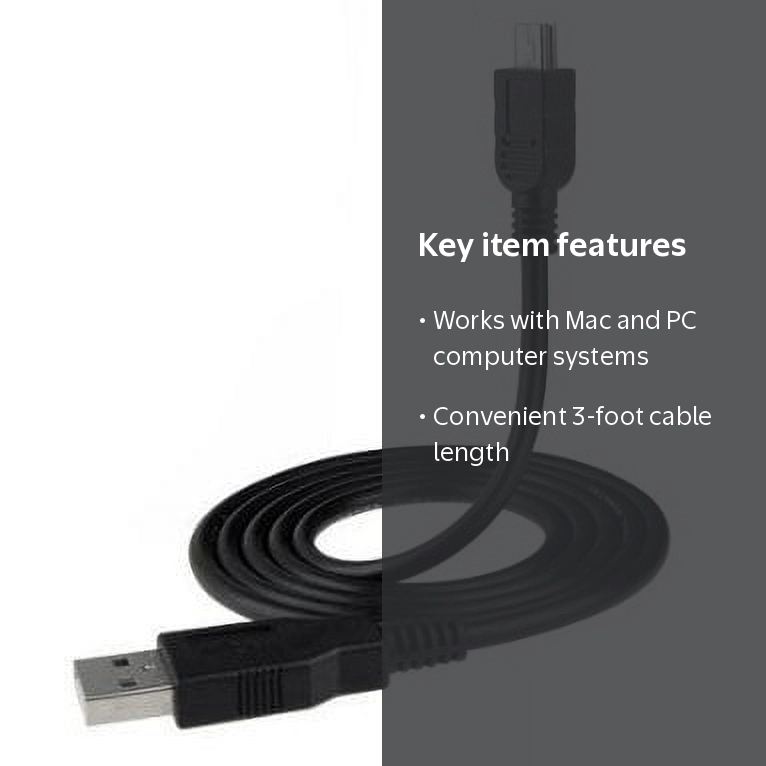 USB SYNC Data Cable Cord for Canon PowerShot SX620 HS, SX720 HS