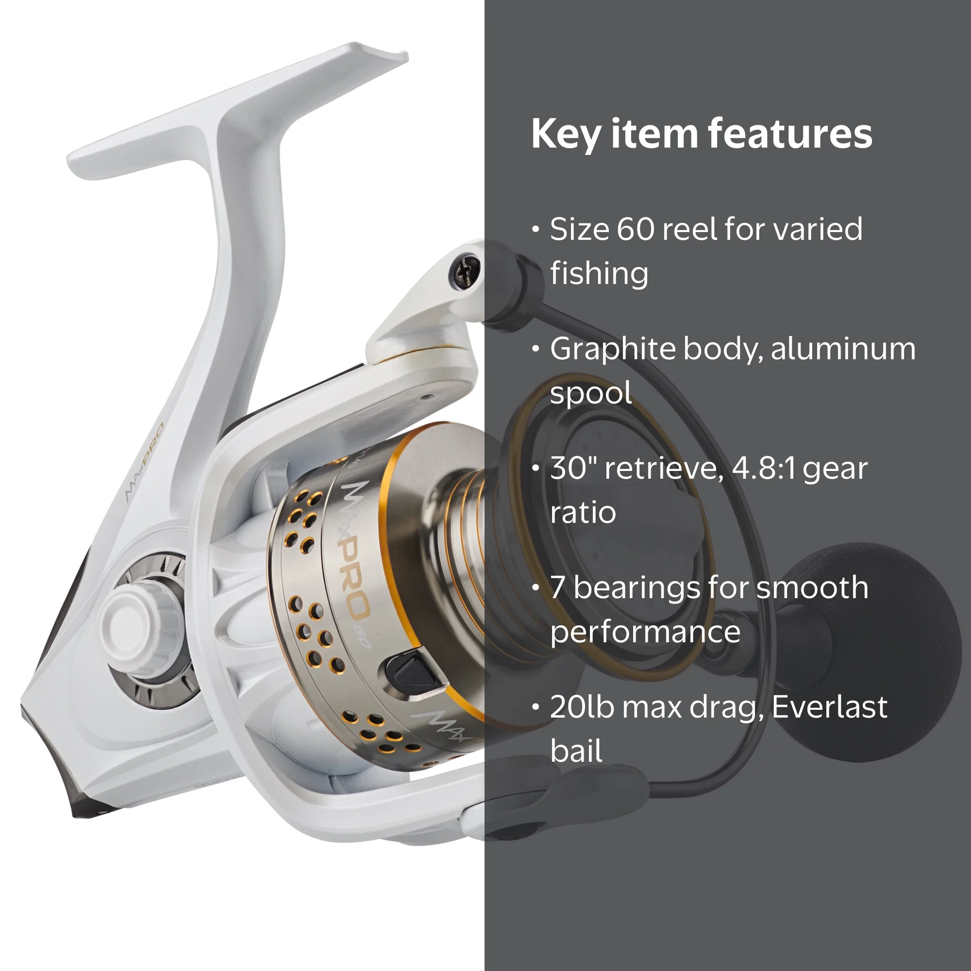 13 fishing concept a casting reels 13 Fishing Concept Z SLIDE 8.3:1 Reel main image 1