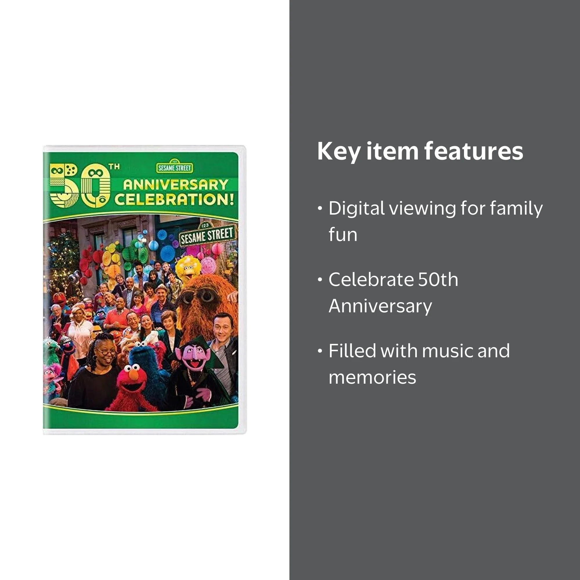 Sesame Street's 50th Anniversary Celebration (DVD), Sesame Street