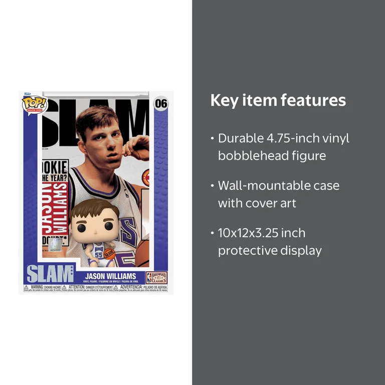 Funko Pop! NBA SLAM Cover - Jason Williams Sports Vinyl Figure