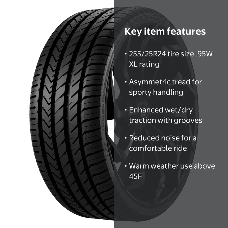 Lexar　20個まとめ買い Lexani LX-Twenty Performance Passenger Tire 255/25ZR24 95W XL