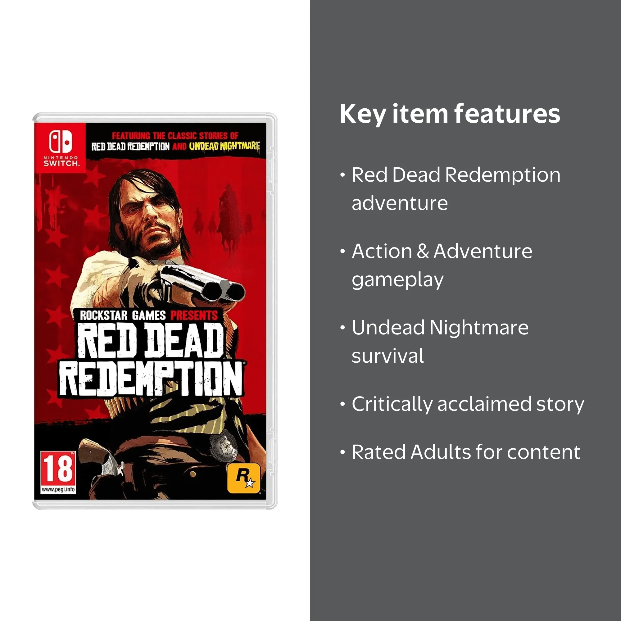 Red Dead Redemption Nintendo Switch - Walmart.com