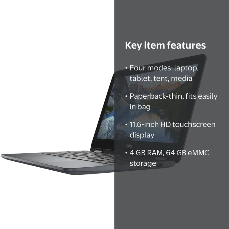 Dell Inspiron 3195 2-in-1 - Flip design - AMD A9 - 9420e / up to