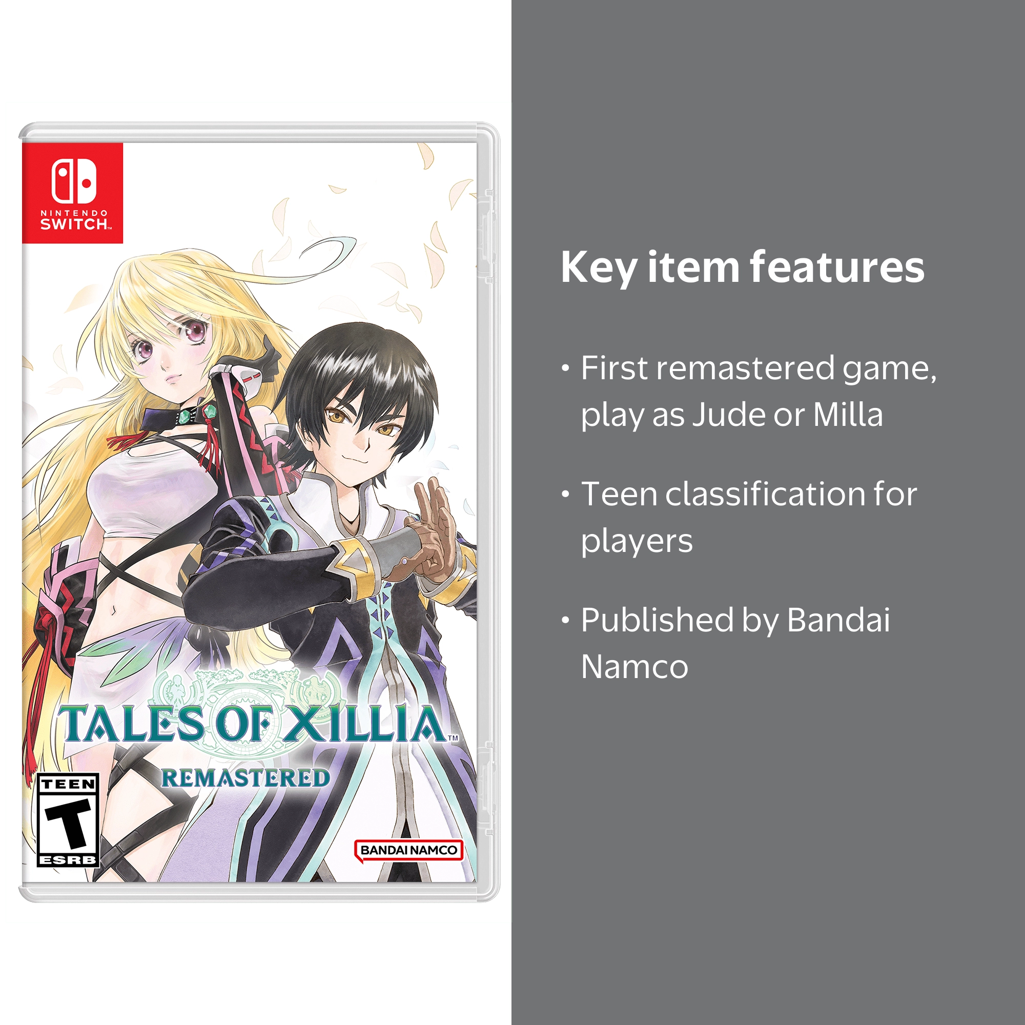 Tales of Xillia Remastered for Nintendo Switch - Walmart.com
