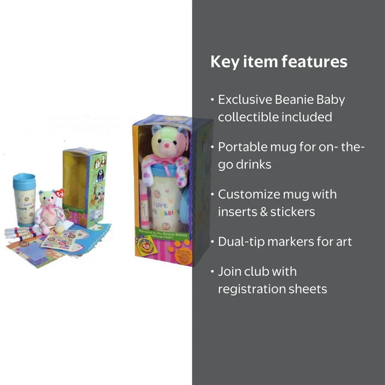 Beanie Babies Beanie Baby Official Club Kit - Walmart.com