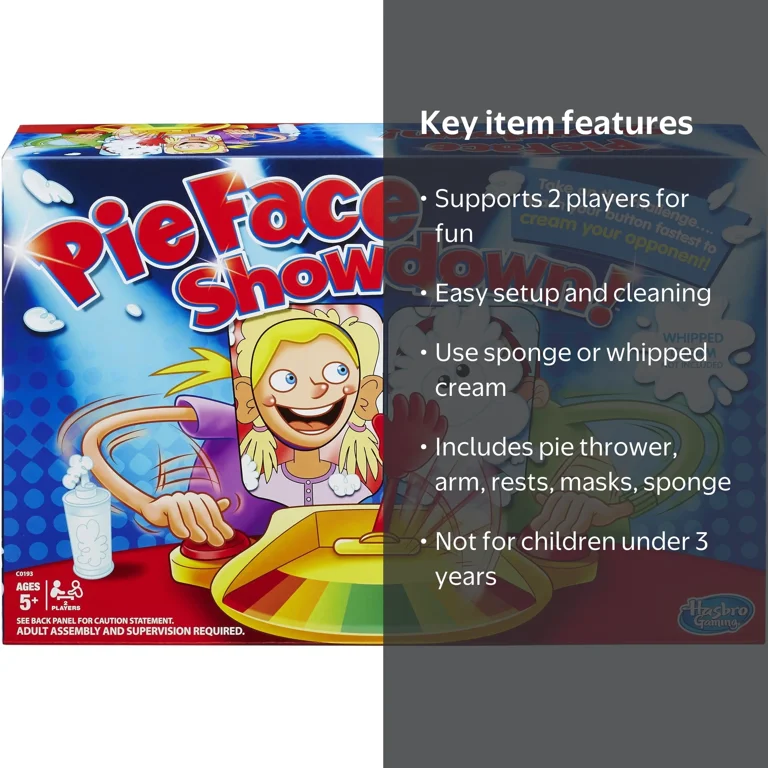 Pie Face Showdown Game - Walmart.com