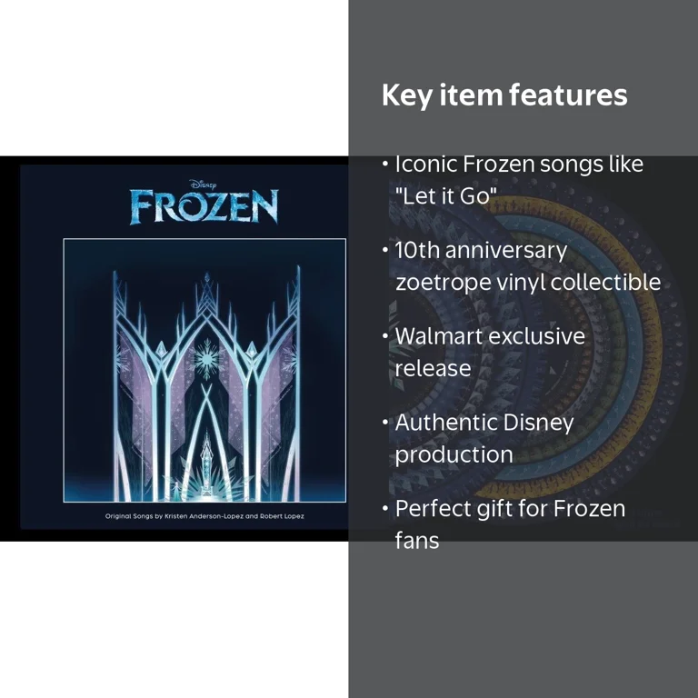 Walt Disney Records - Frozen: The Songs Vinyl, Walmart Exclusive