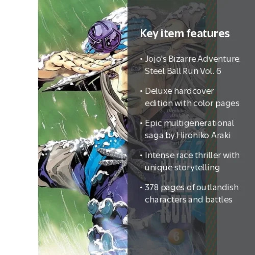 Jojo's Bizarre Adventure: Part 7--Steel Jojo's Bizarre Adventure