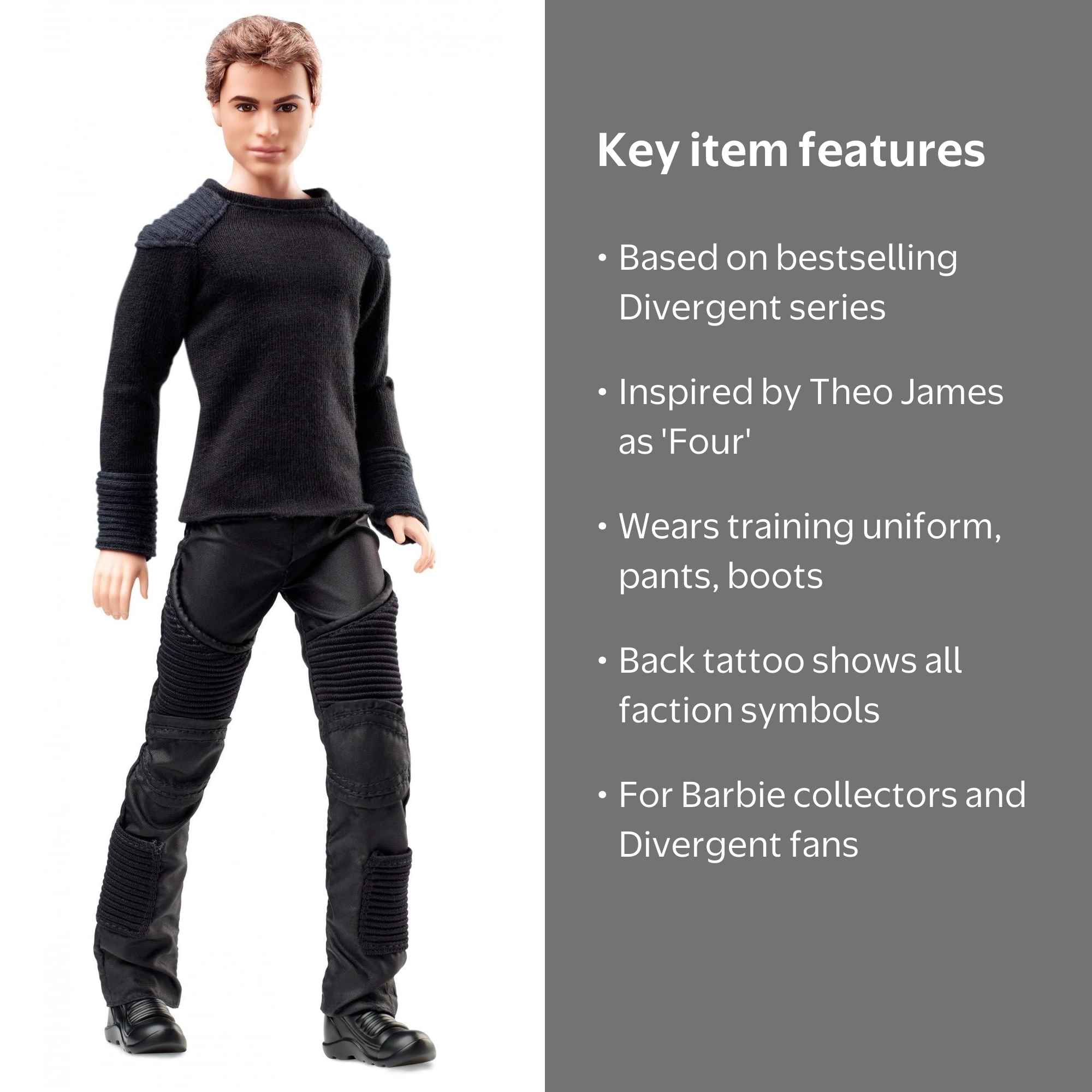 Mattel Barbie Collector Divergent Four Doll, Futuristic Design