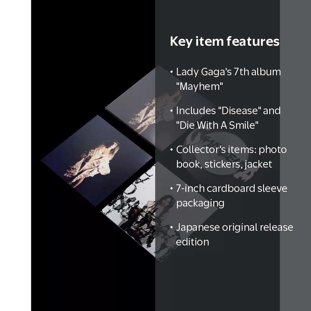 Lady Gaga - Mayhem - Japan Deluxe Edition - Music & Performance
