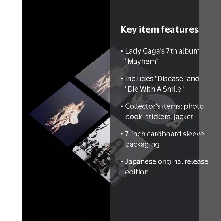 Lady Gaga - Mayhem - Japan Deluxe Edition - Music & Performance