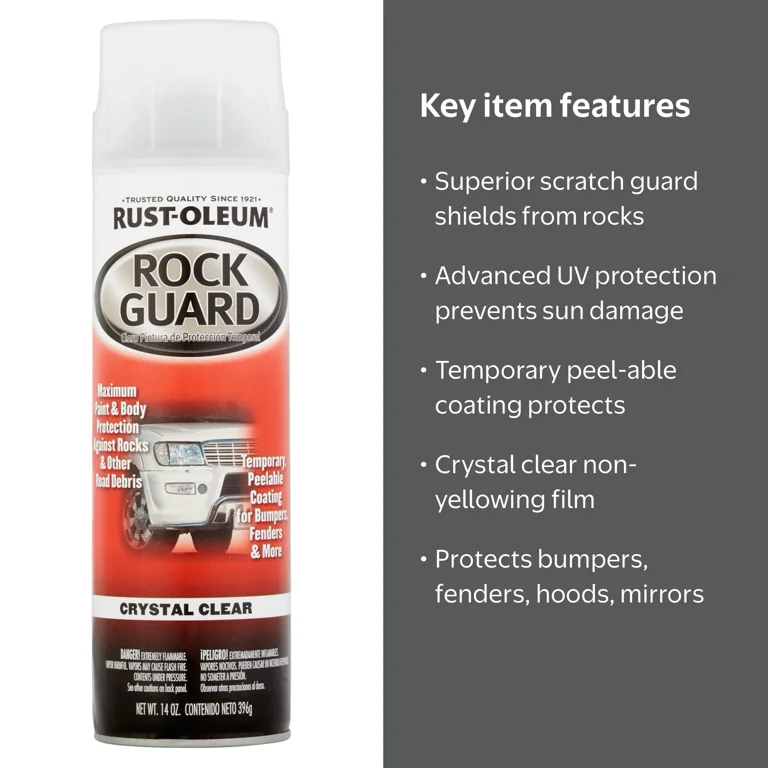 Rust-Oleum Rock Guard Crystal Clear, 14 oz - Walmart.com