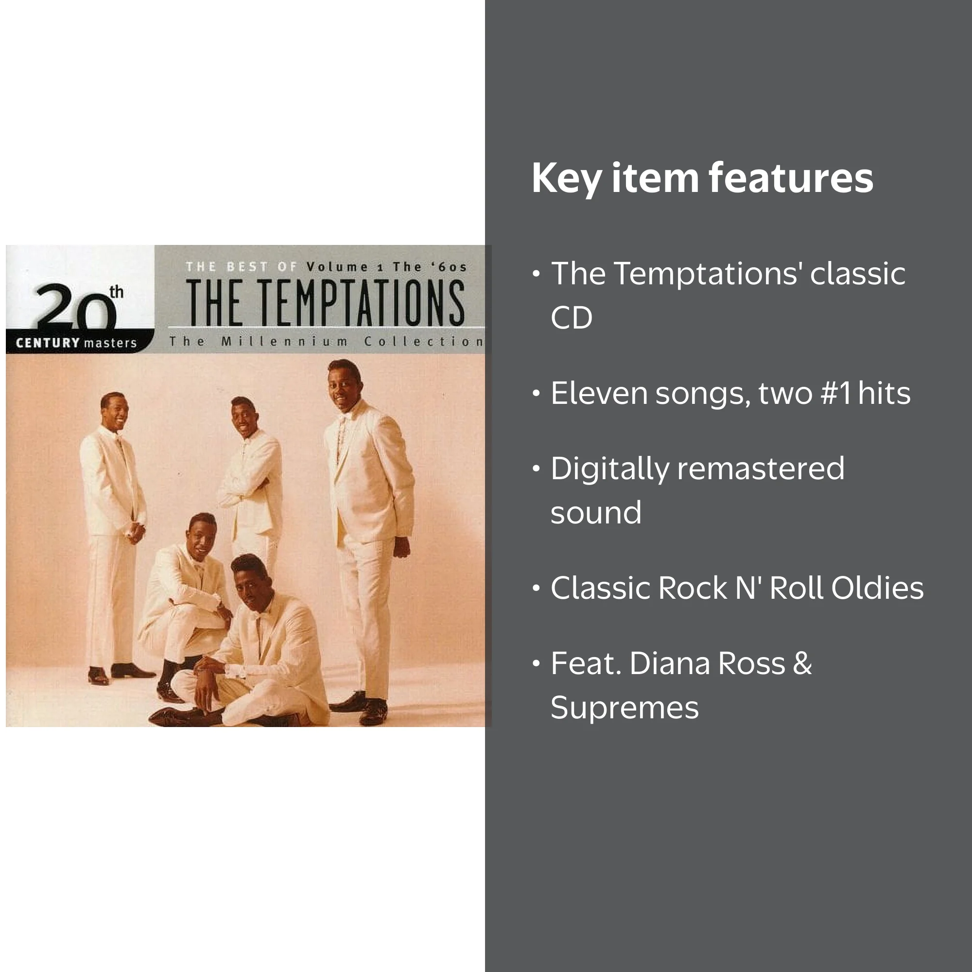 The Temptations - 20th Century Masters - Music & Performance - CD