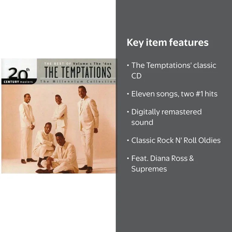 The Temptations - 20th Century Masters - Music & Performance - CD