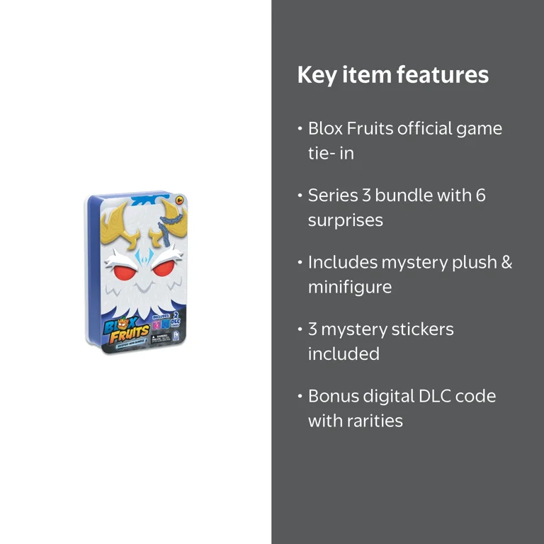 Series 3 Blox Fruits Mystery Mini Bundle (6 Surprises!) - Walmart.com