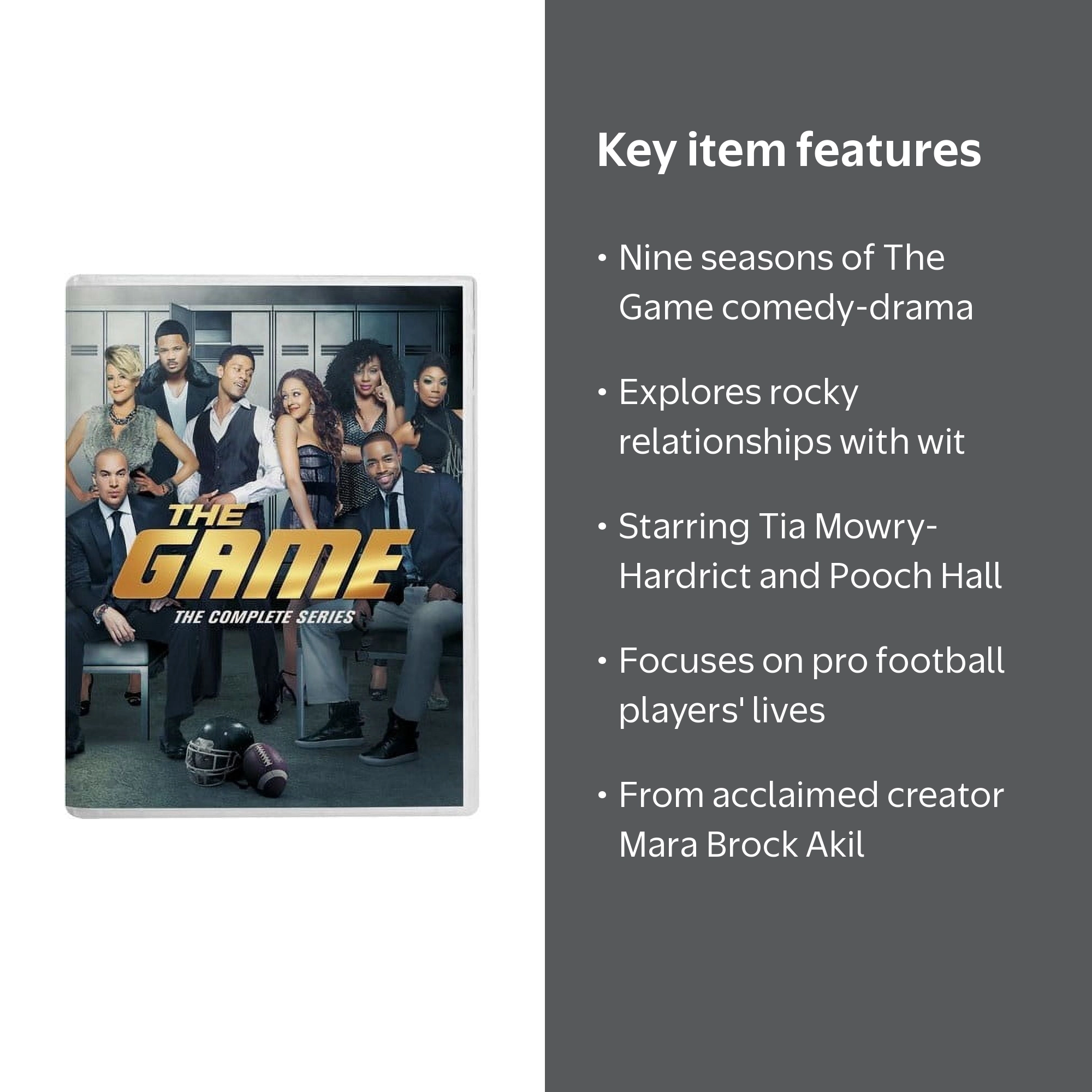 The Game: Complete Series Comedy Drama DVD by Paramount - Walmart.com