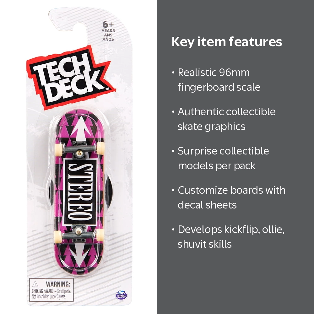 Wynn Deck ブラック（黒） 本物 超レアデック 新品未開封 1個 Tech Deck 96mm Boards - Single Pack (Assorted Styles) - Walmart.com