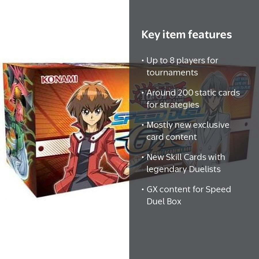 Yu-Gi-Oh!, Speed Duel GX Duel Academy Box, 200 Cards, Up to 8