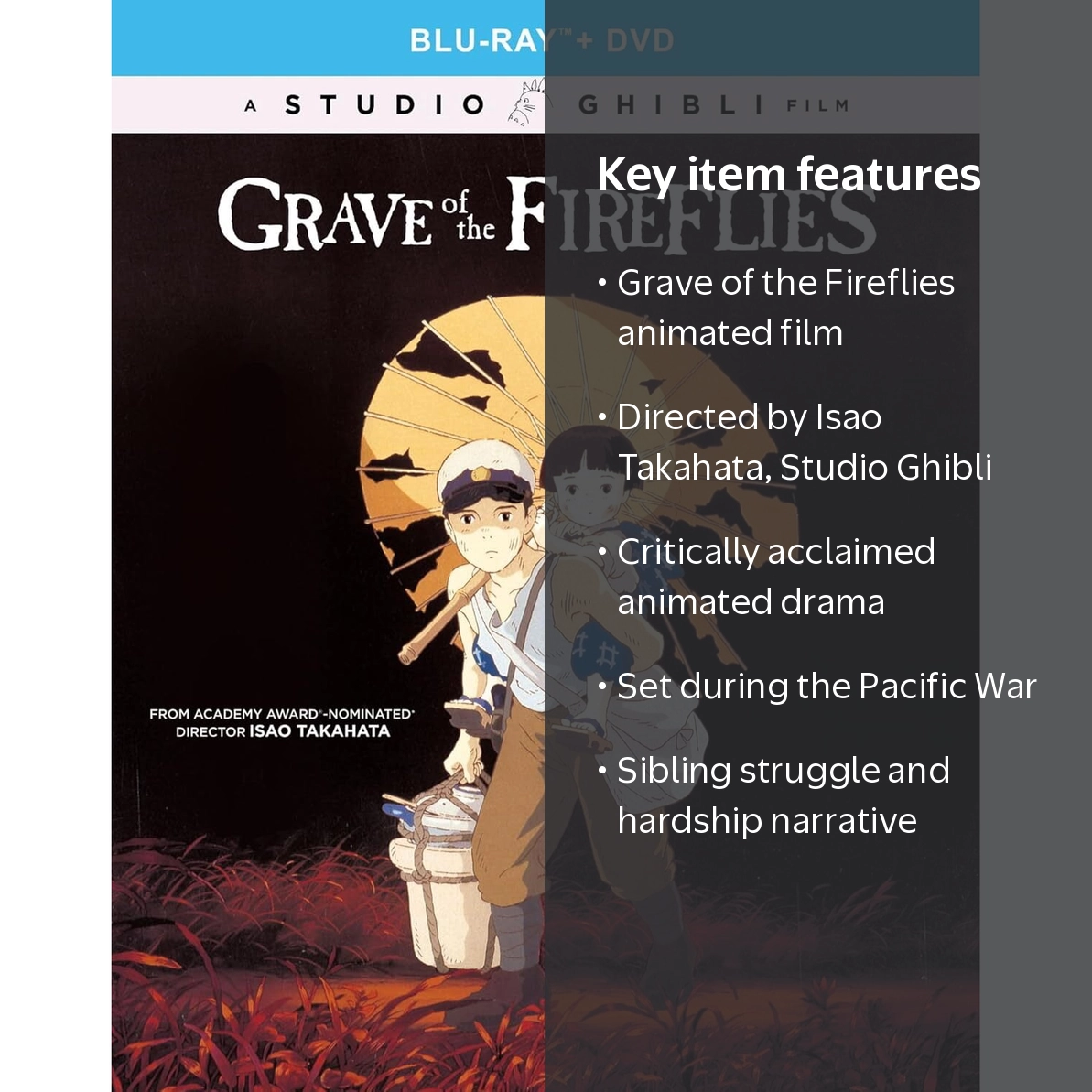 Grave of the Fireflies - Walmart.com