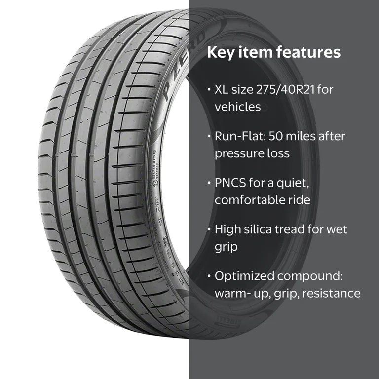 Pirelli P Zero PZ4-Luxury 275/40R21 107Y High Performance Summer