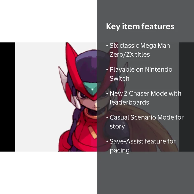 Mega Man Zero/ZX Legacy Collection - Nintendo Switch [Digital
