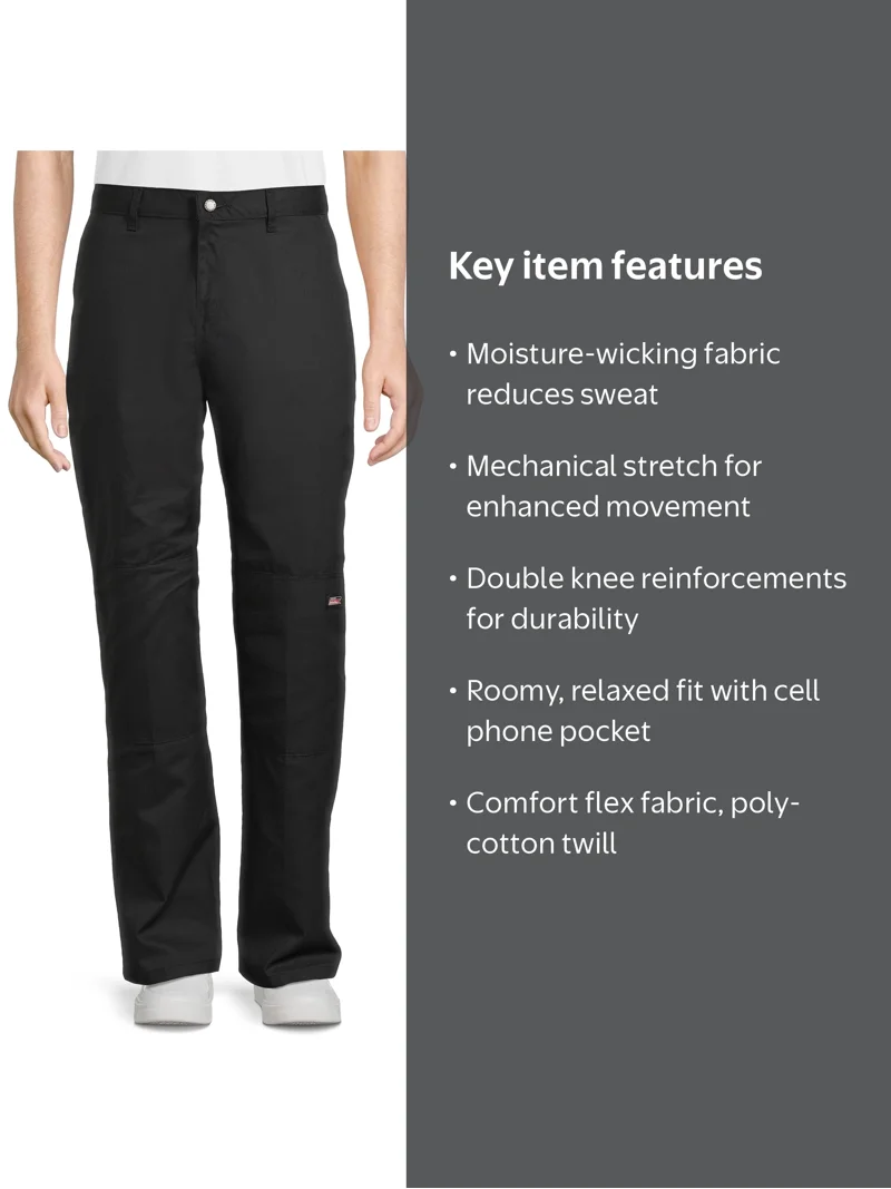 Genuine Dickies Men's Double Knee Pants - Walmart.com