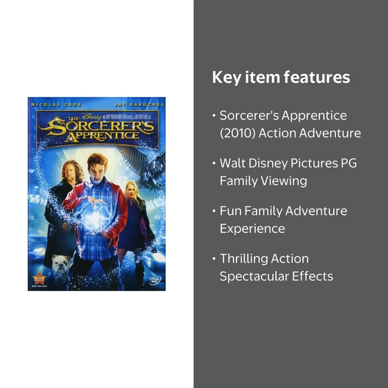 Walt Disney Video - The Sorcerer's Apprentice (2010), Action