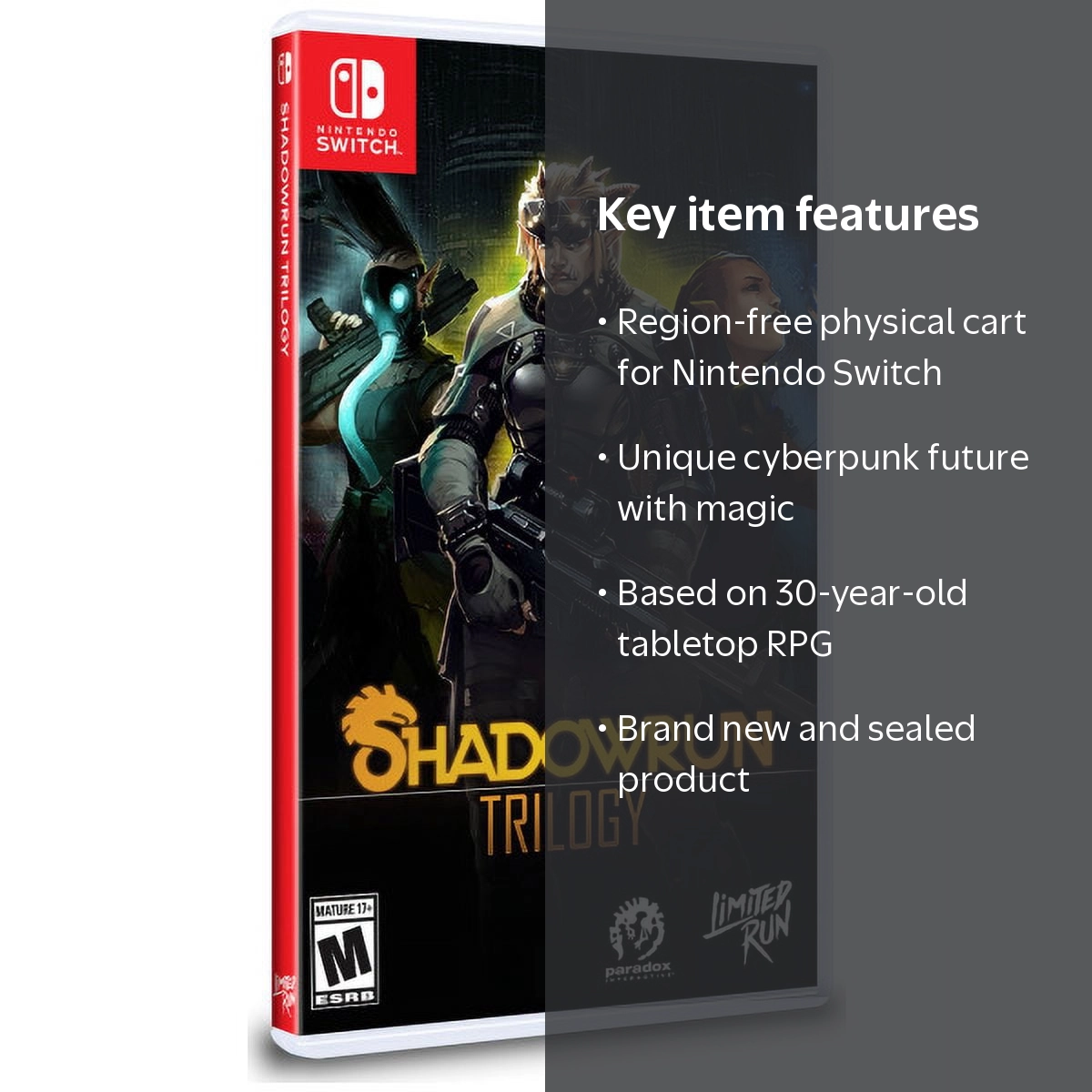 Shadowrun Trilogy (Nintendo Switch) - Walmart.com
