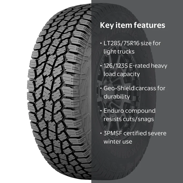Yokohama Geolandar A/T4 G018 All Terrain LT285/75R16 126/123S E
