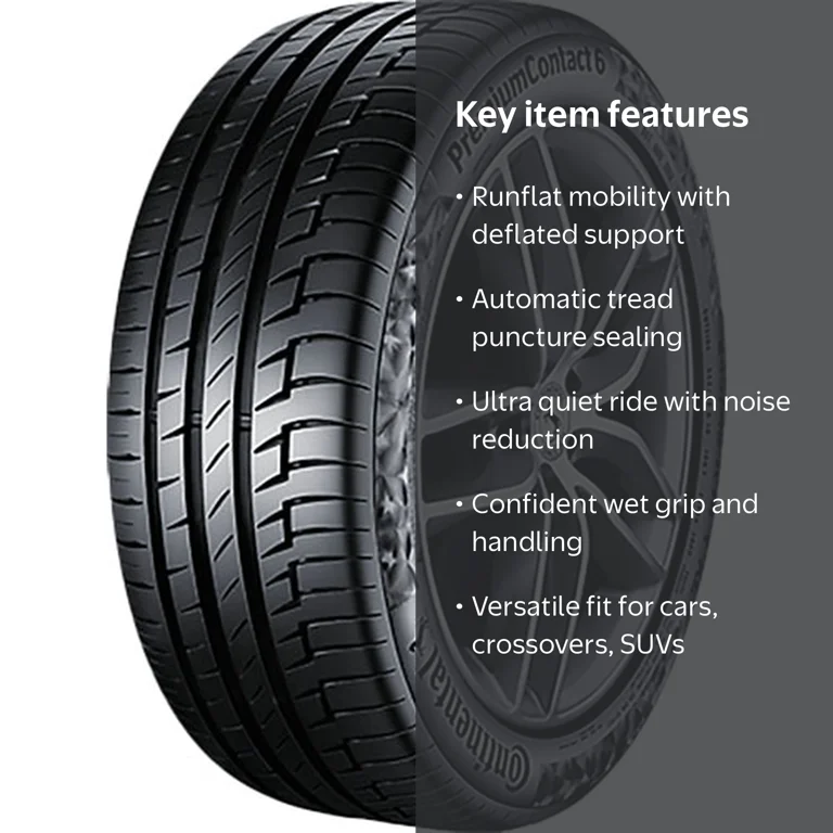 235/40R19XL 96W CON PREMIUM CONTACT 6 VOL SIL FR - Walmart.com