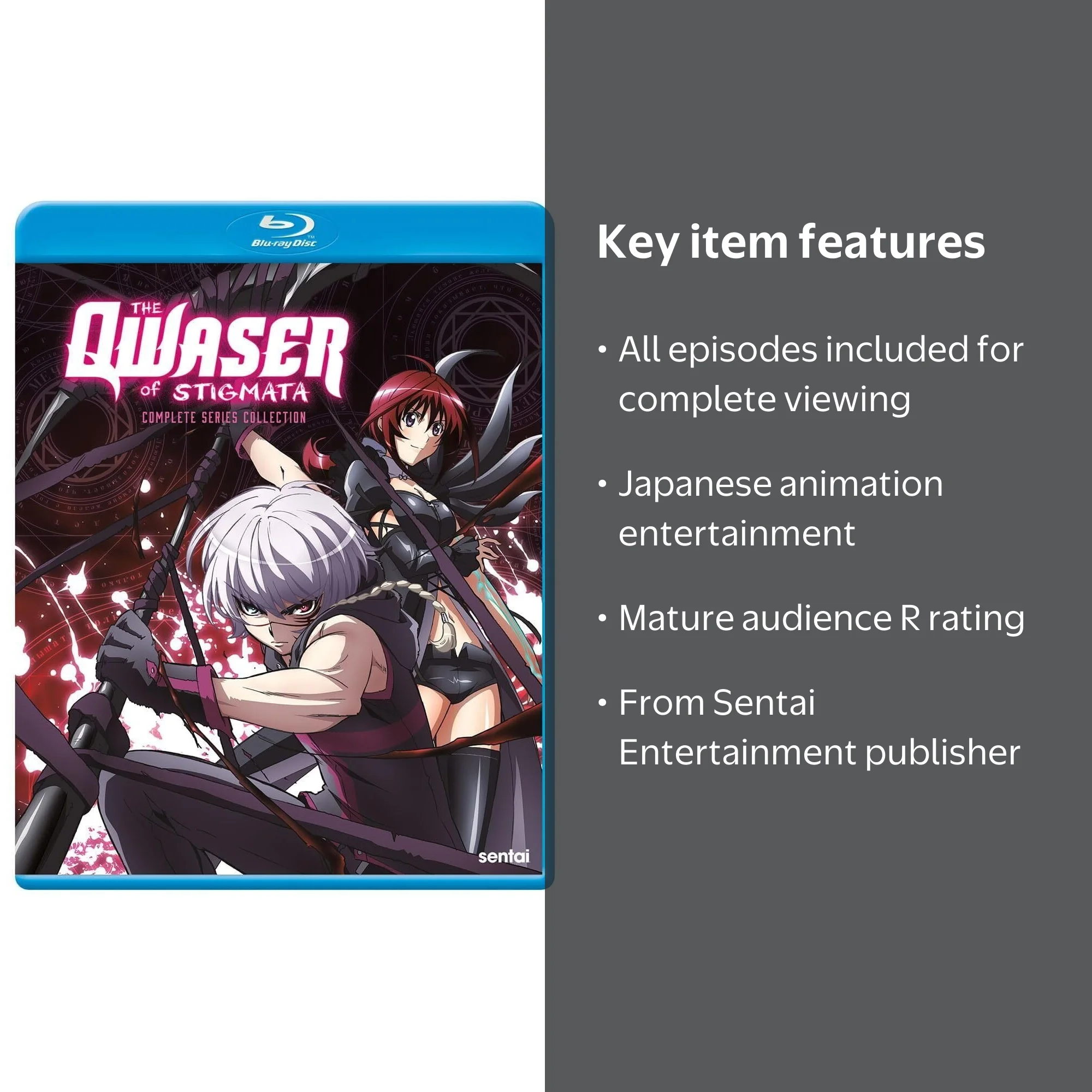 Qwaser Of Stigmata: Complete Collection - Walmart.com
