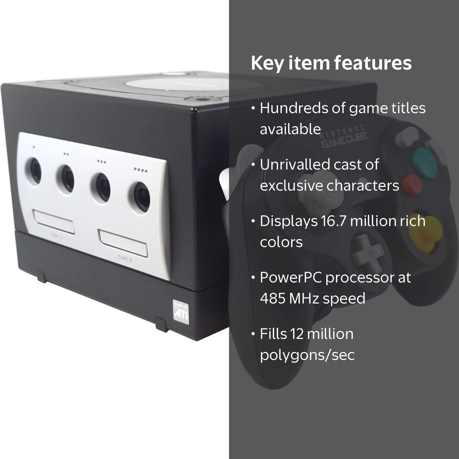 Nintendo GameCube DOLSKB Gaming Console - Walmart.com
