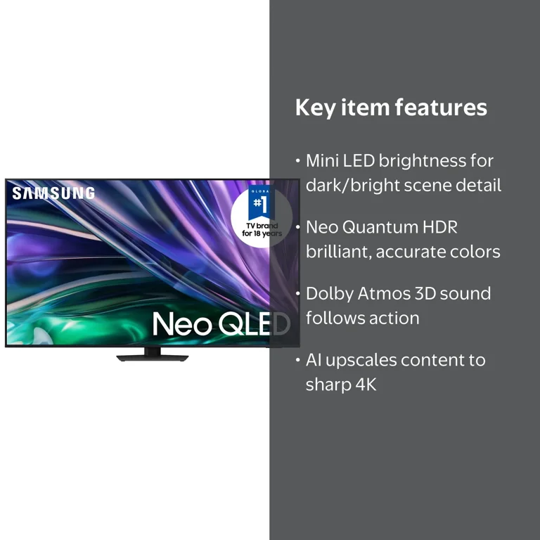 SAMSUNG 65-Inch Class NEO QLED 4K Smart TV QN65QN85D with Quantum