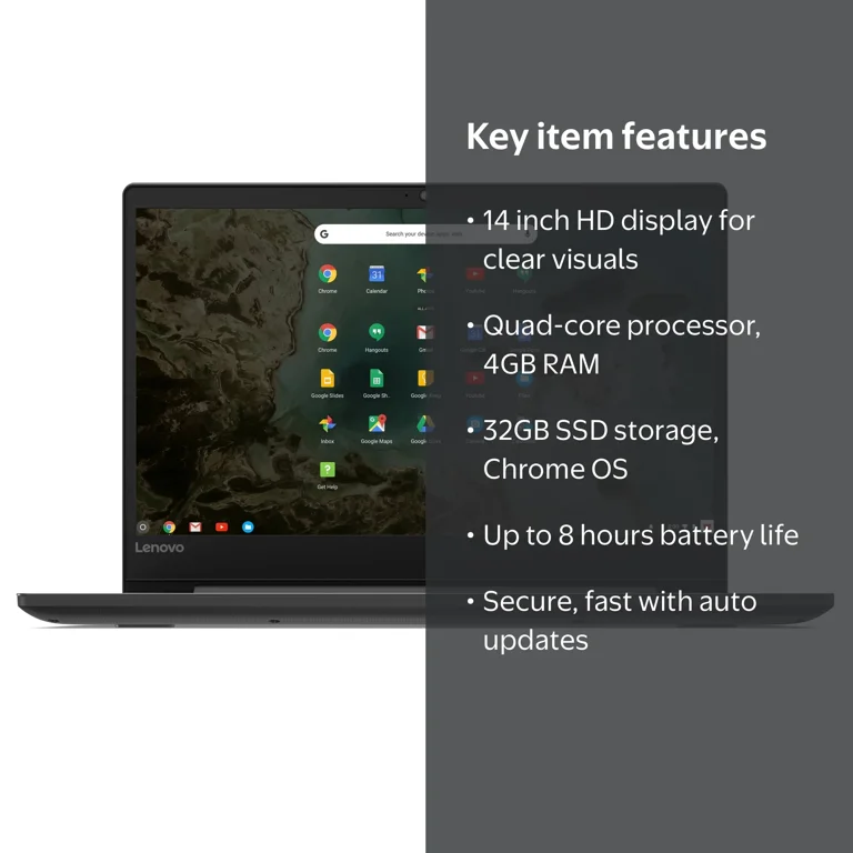 Lenovo Laptop Computer Chromebook S330, 14